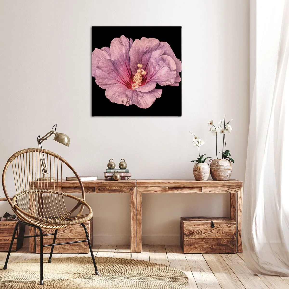 Impression sur toile - Image sur toile - Directement au coeur - 30x30 cm