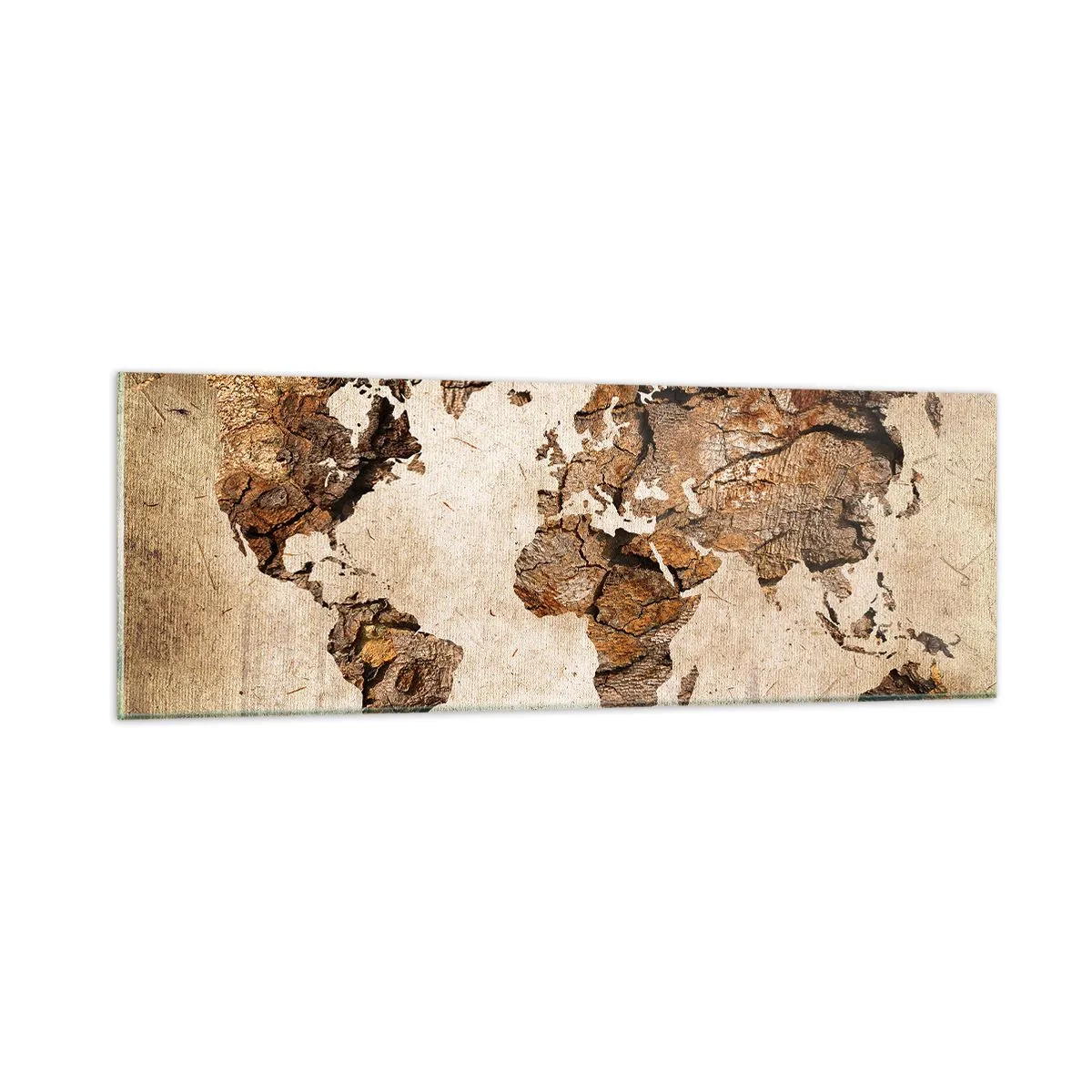 Impression sur verre - Image sur verre - Découverte du monde - 90x30 cm