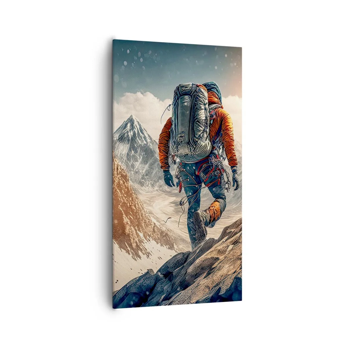 Impression sur toile - Image sur toile - Guerrier solitaire - 65x120 cm