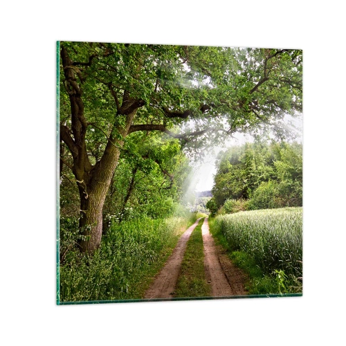 Impression sur verre - Image sur verre - Et in Arcadia ego - 70x70 cm