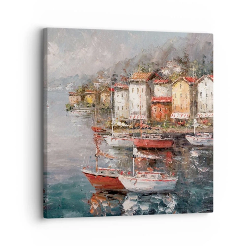 Impression sur toile - Image sur toile - Havre romantique - 30x30 cm