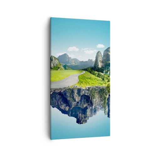 Impression sur toile - Image sur toile - Île fantastique - 55x100 cm