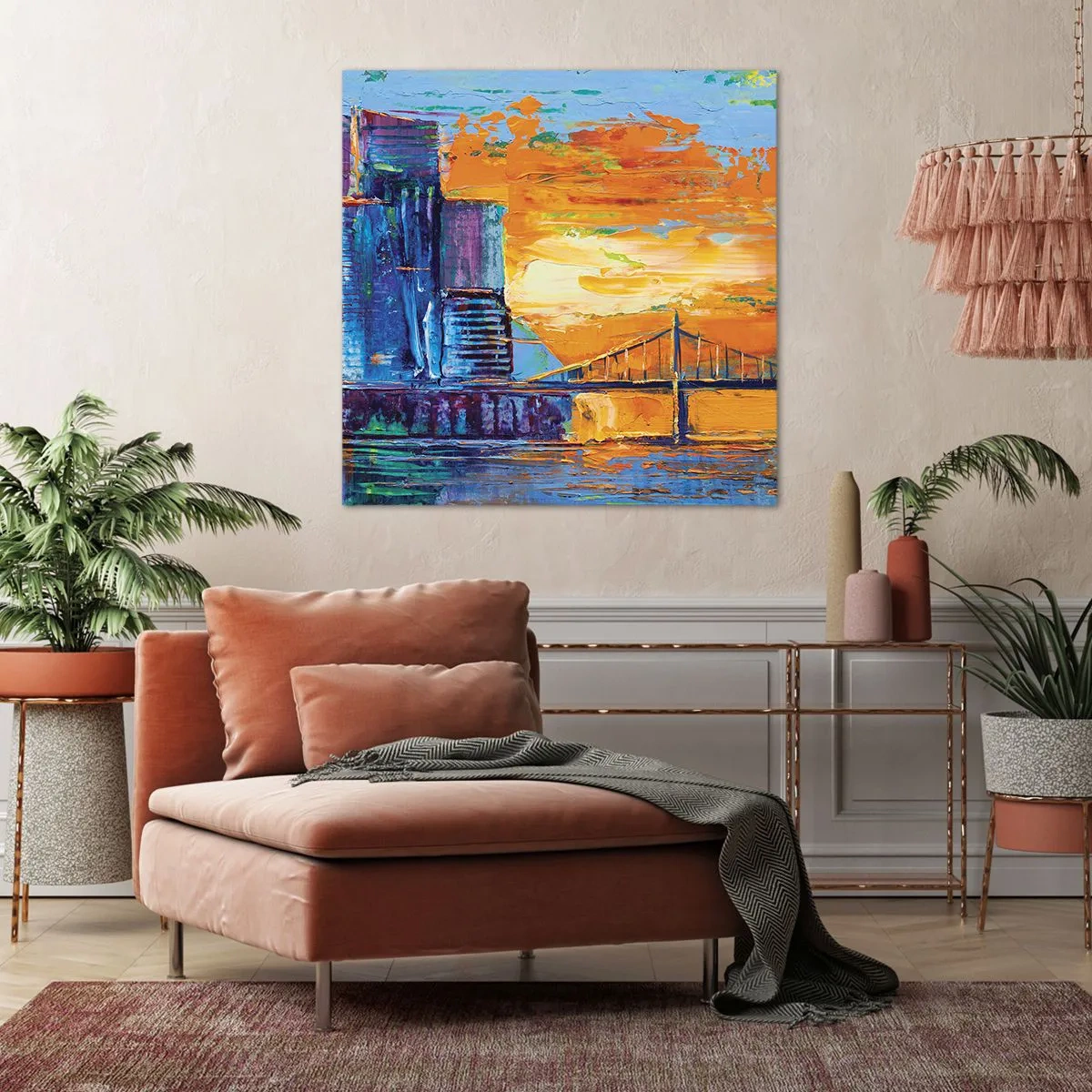 Impression sur toile - Image sur toile - Culture et nature - 30x30 cm
