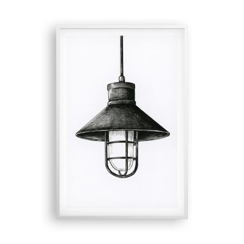 Affiche dans un cadre blanc - Poster - Comme il y a des années… - 61x91 cm