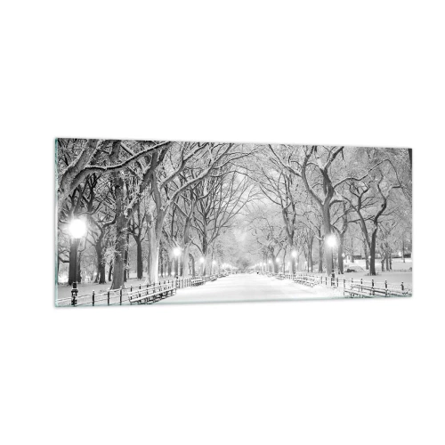 Impression sur verre - Image sur verre - Les quatres saisons – l’hiver - 100x40 cm