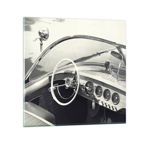 Impression sur verre - Image sur verre - Temps pour riche - 50x50 cm