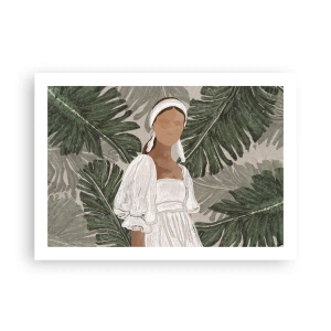 Affiche - Poster - Portrait exotique - 70x50 cm