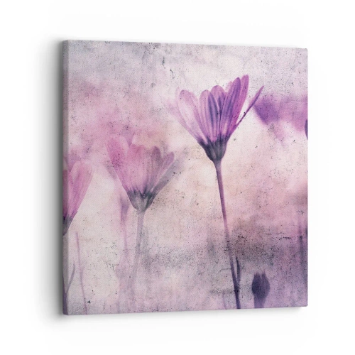 Impression sur toile - Image sur toile - Rêve de fleurs - 30x30 cm