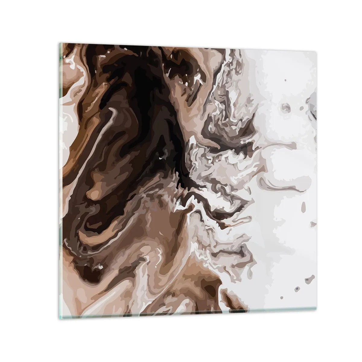 Impression sur verre - Image sur verre - Contraste de couleur - 40x40 cm