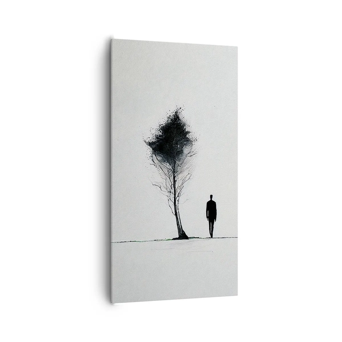 Impression sur toile - Image sur toile - Nous errons tous - 65x120 cm