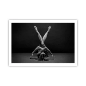 Affiche - Poster - Géométrie de la nudité - 91x61 cm