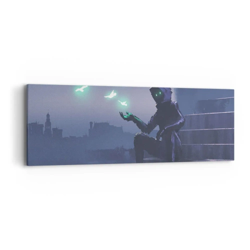 Impression sur toile - Image sur toile - La vie reviendra - 90x30 cm