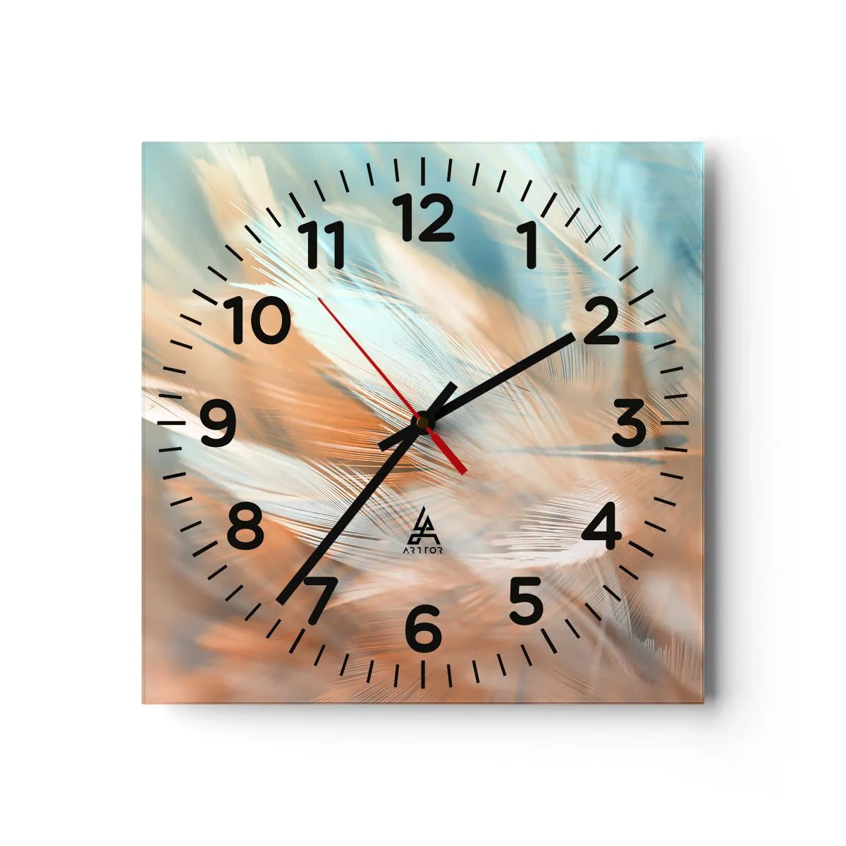 Horloge murale - Pendule murale - Au pays de la douceur - 30x30 cm