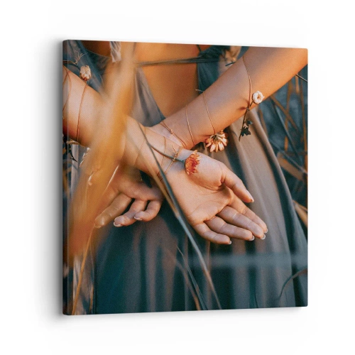 Impression sur toile - Image sur toile - Liée à la nature - 30x30 cm