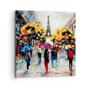 Impression sur toile - Image sur toile - Particulièrement beau en automne - 70x70 cm