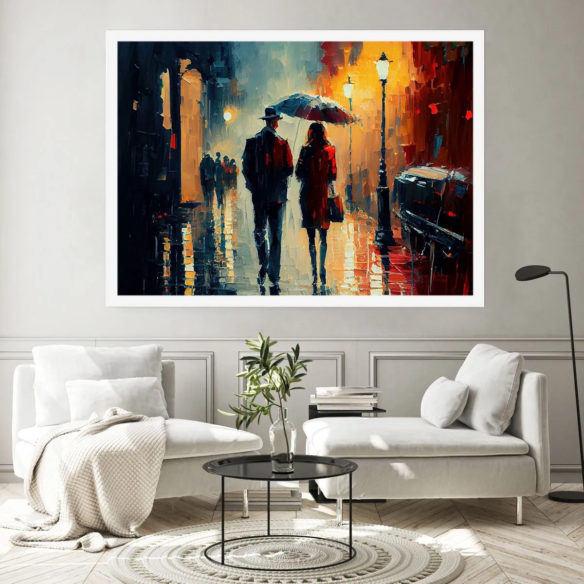 Affiche - Poster - Histoire d'amour urbaine - 40x30 cm
