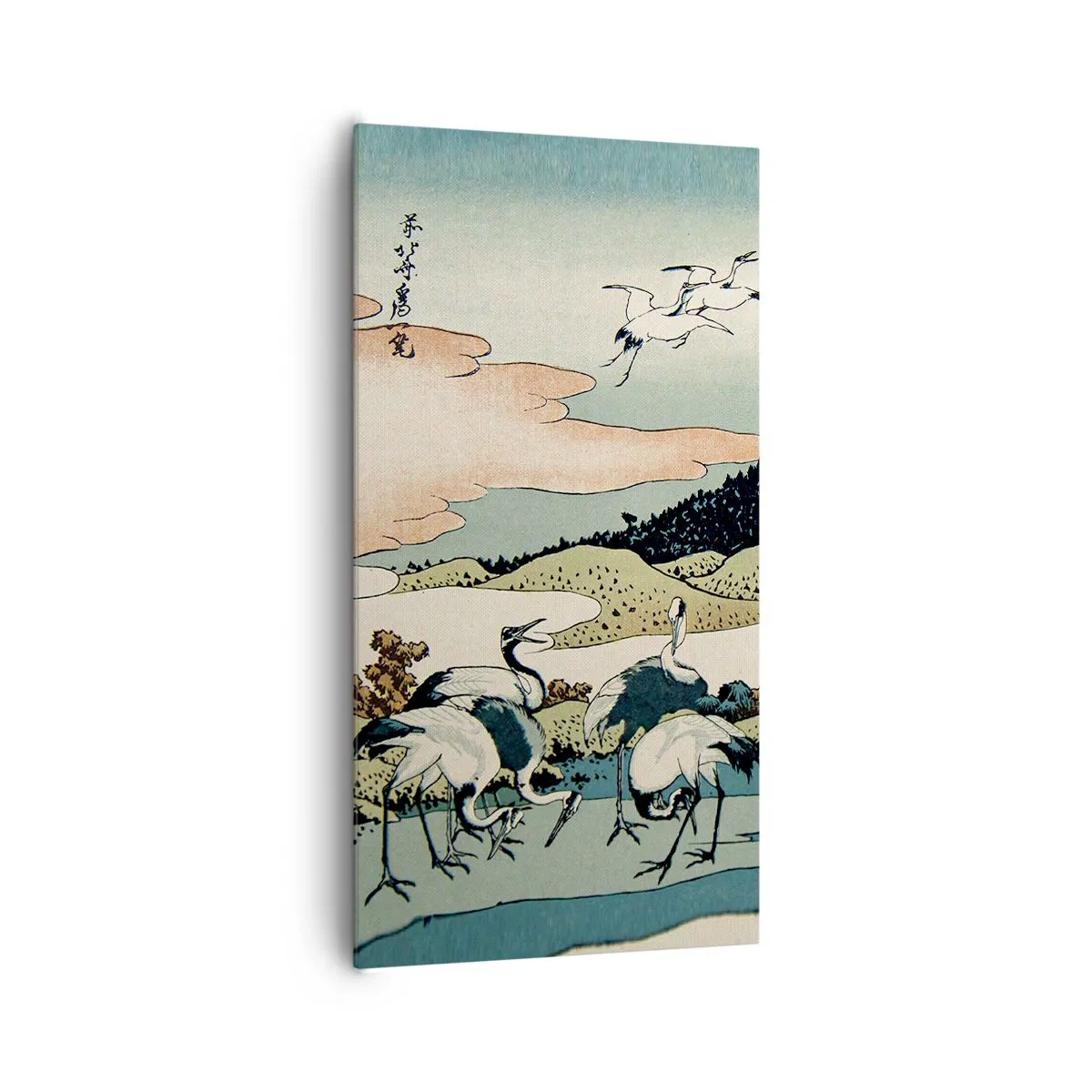 Impression sur toile - Image sur toile - Avec une âme japonnaise - 65x120 cm