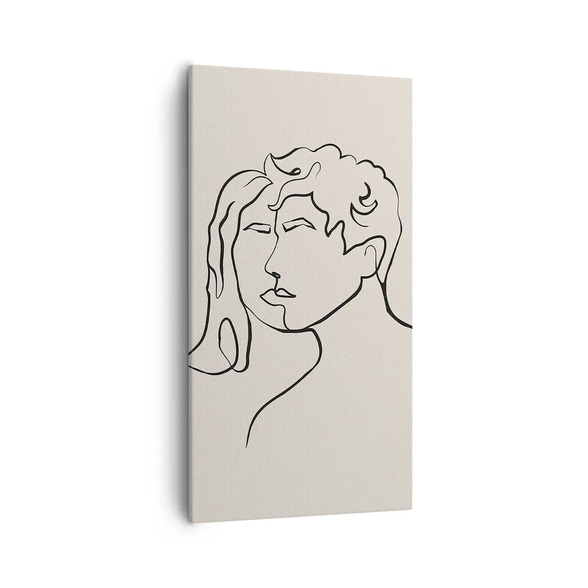 Impression sur toile - Image sur toile - Et l'unité est apparue - 55x100 cm