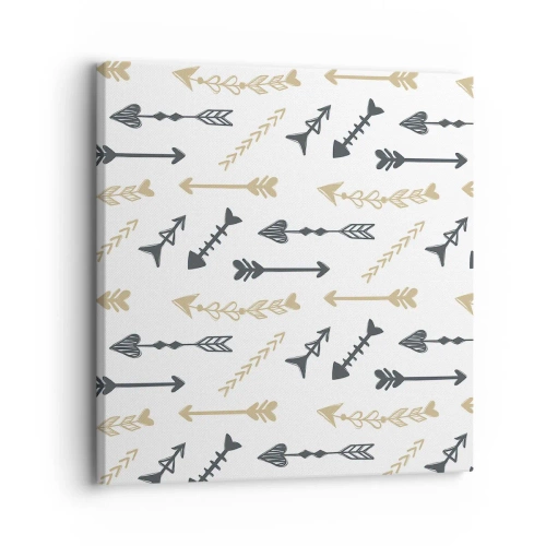 Impression sur toile - Image sur toile - Le rêve de l'archer - 30x30 cm