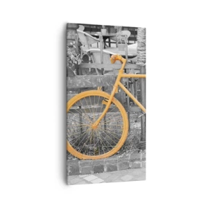 Impression sur toile - Image sur toile - Allez, je vais attendre ici - 55x100 cm