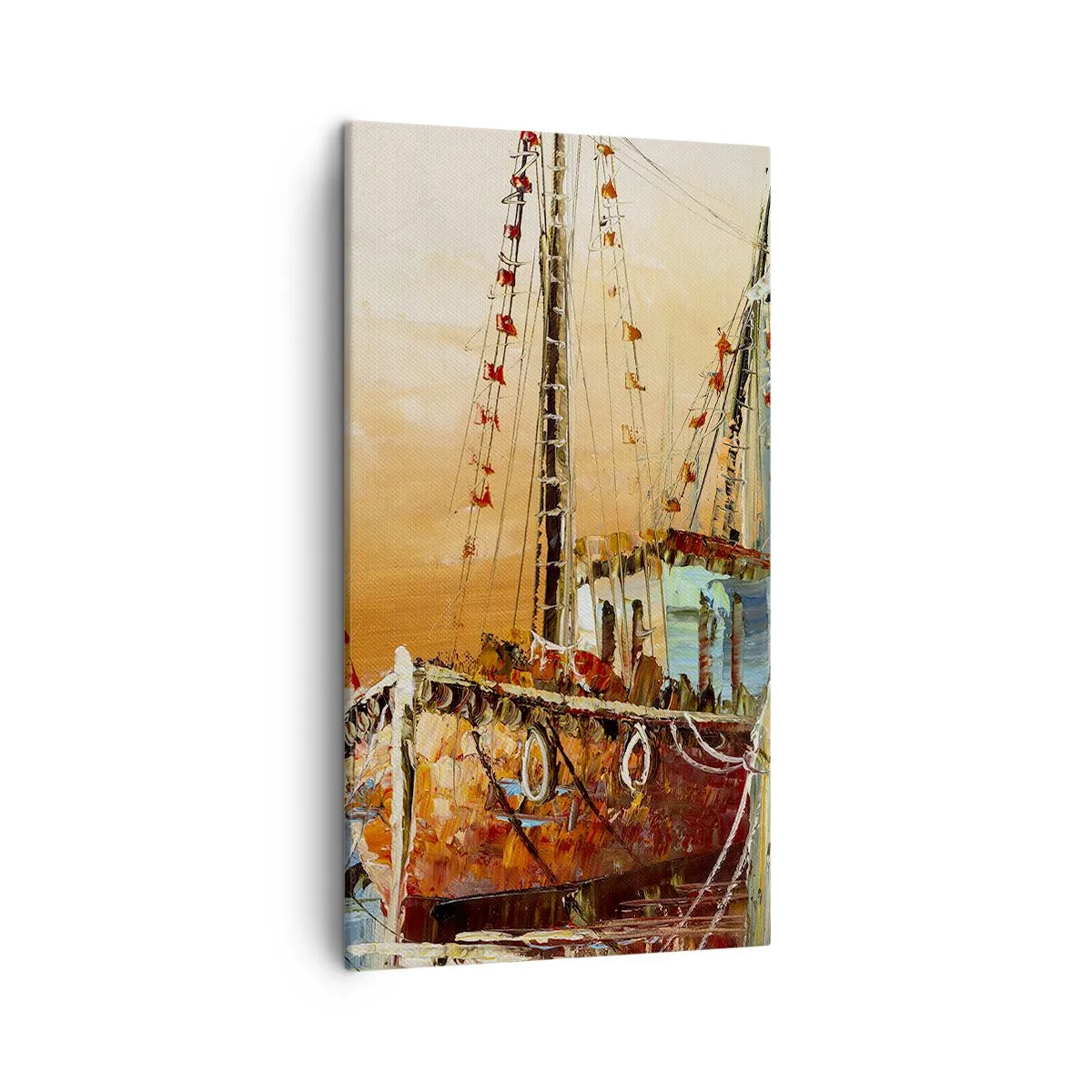 Impression sur toile - Image sur toile - Retour tranquille - 45x80 cm