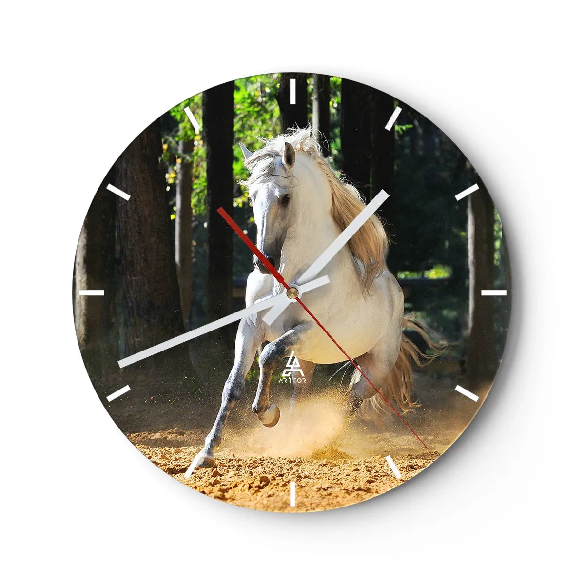 Horloge murale - Pendule murale - Comme dans un roman fantastique - 40x40 cm