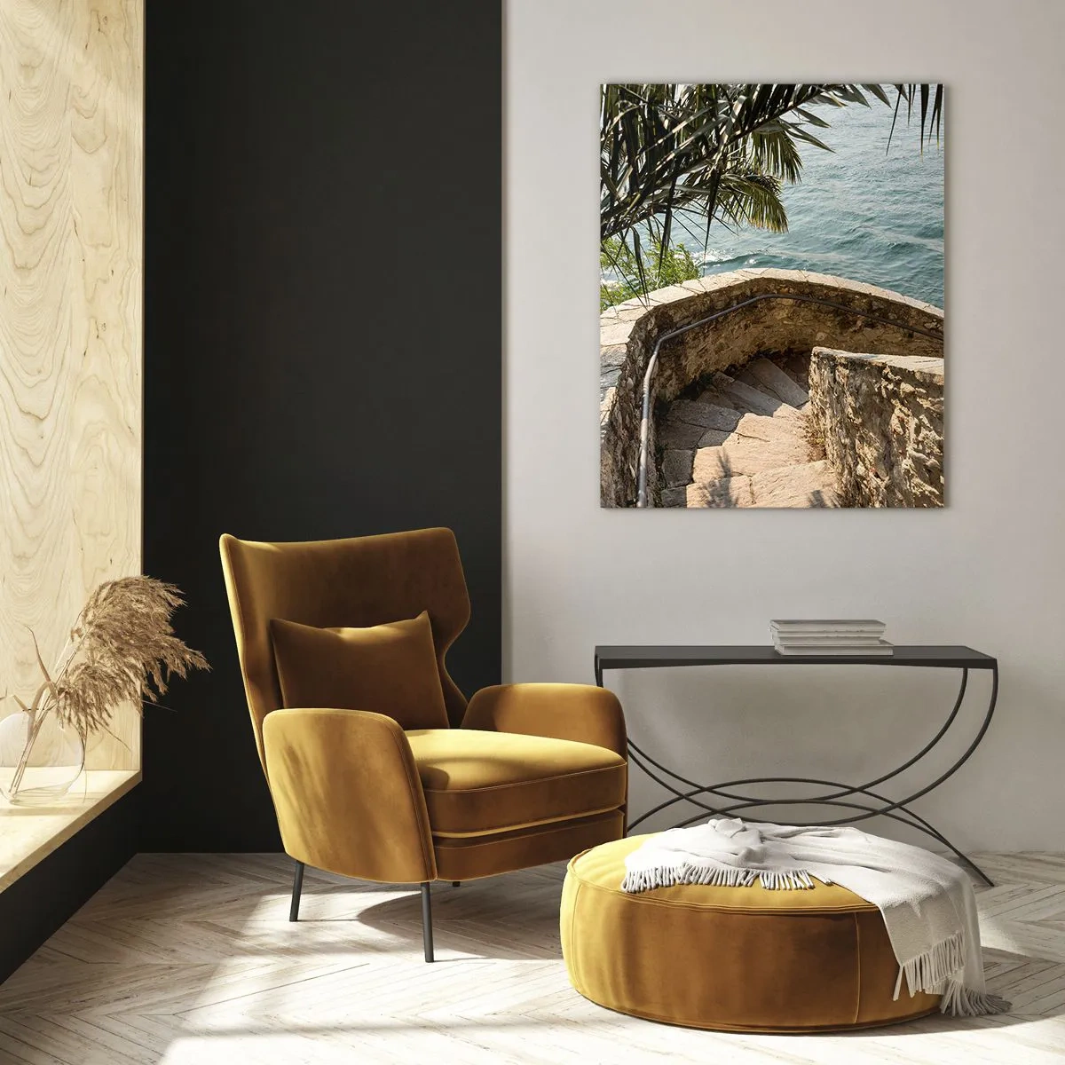 Impression sur verre - Image sur verre - Sous le soleil d'Italie - 70x100 cm