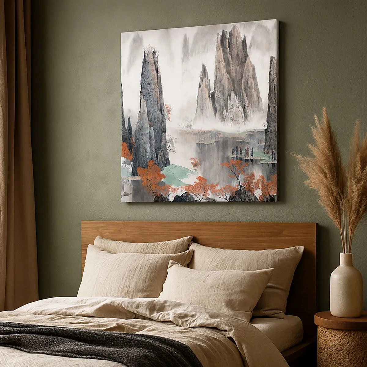 Impression sur toile - Image sur toile - De puissants gardiens - 30x30 cm