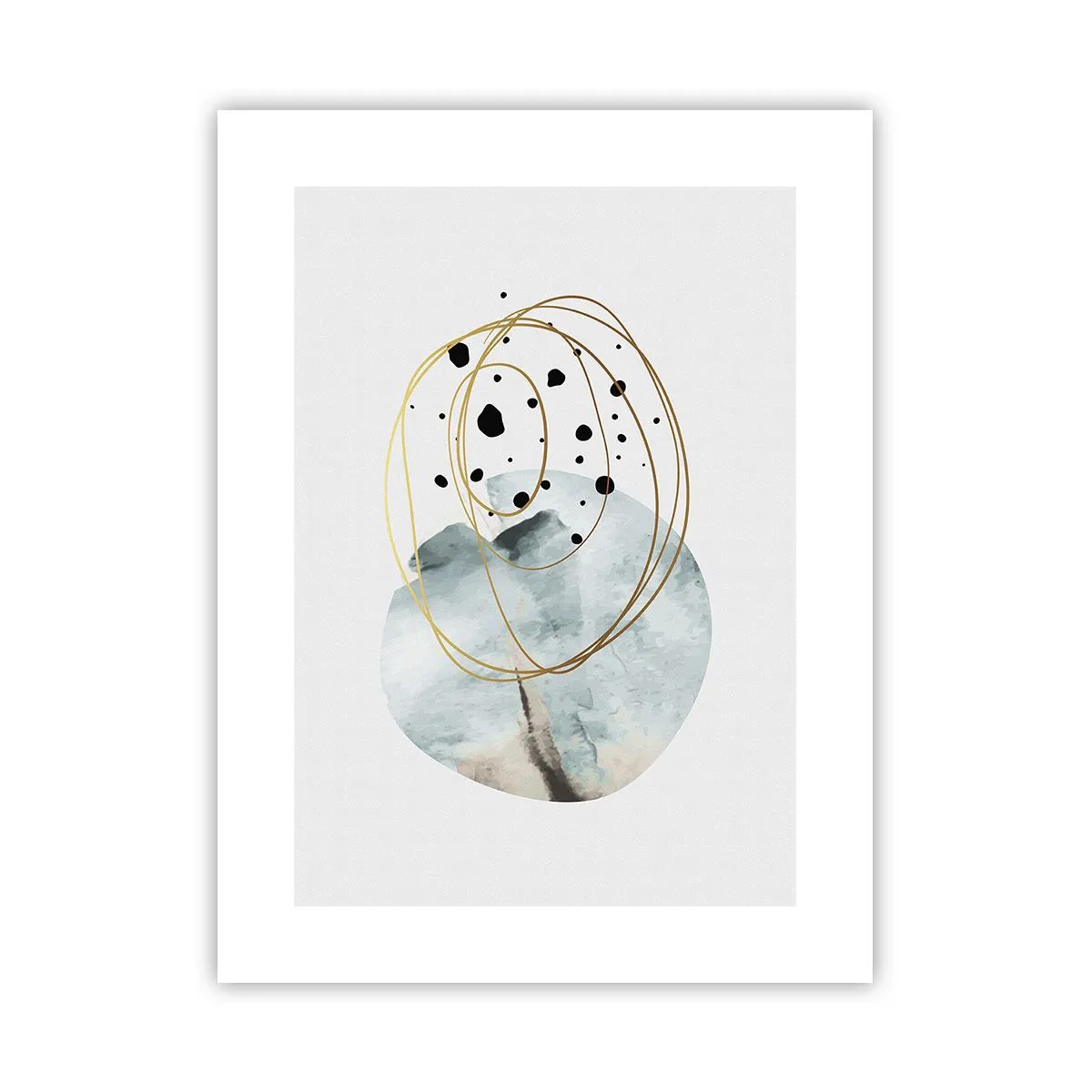 Affiche - Poster - Emmêlement de l'espace - 30x40 cm