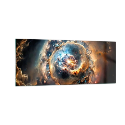 Impression sur verre - Image sur verre - Le début - 100x40 cm