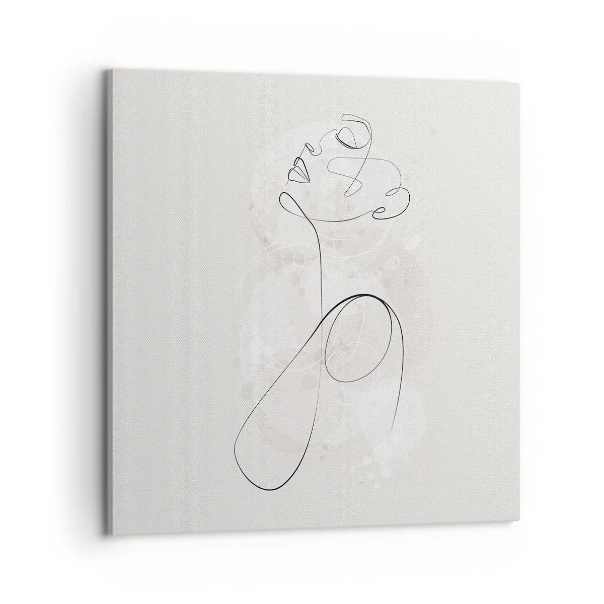 Impression sur toile - Image sur toile - Spirale de beauté - 60x60 cm