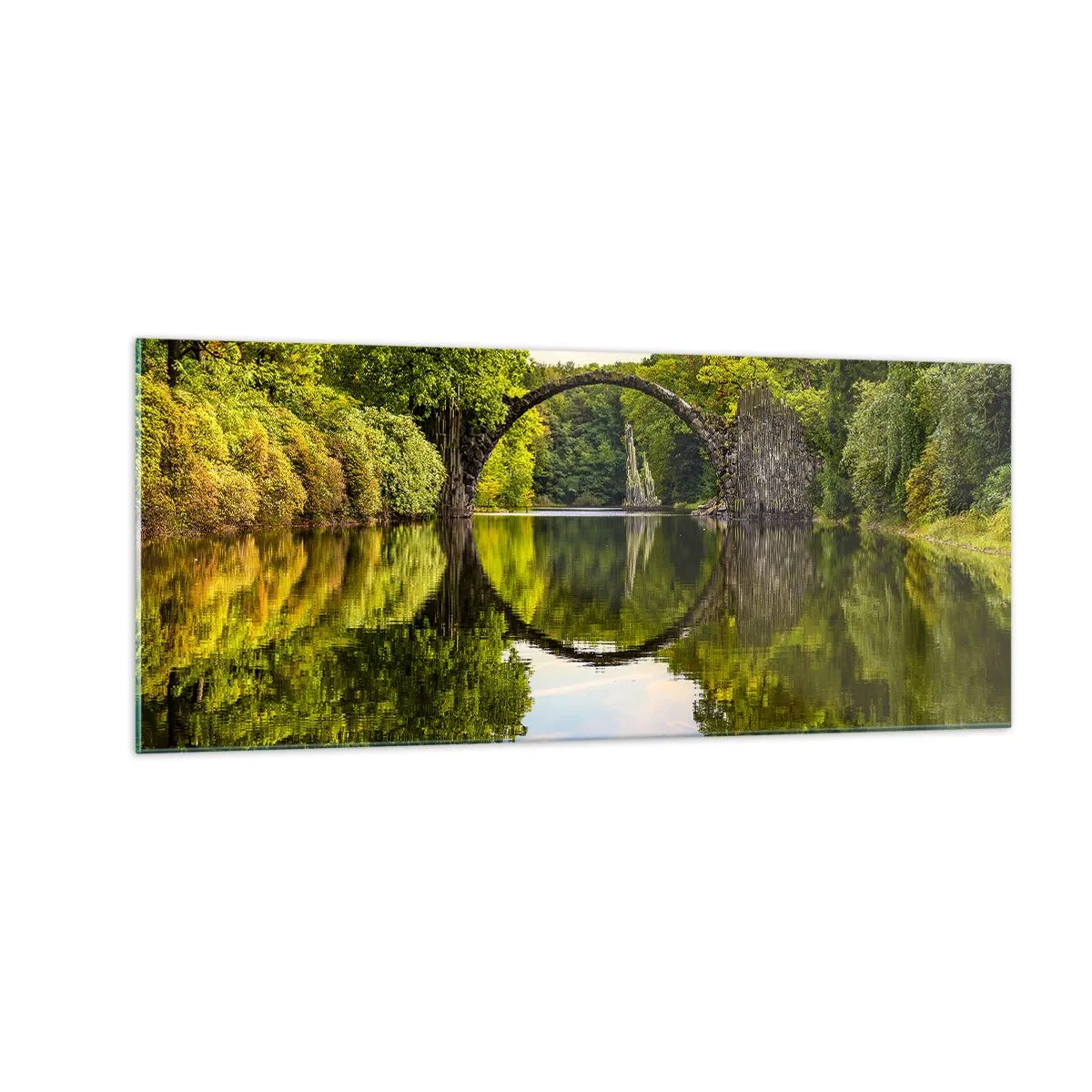Impression sur verre - Image sur verre - À la jonction de deux mondes - 100x40 cm