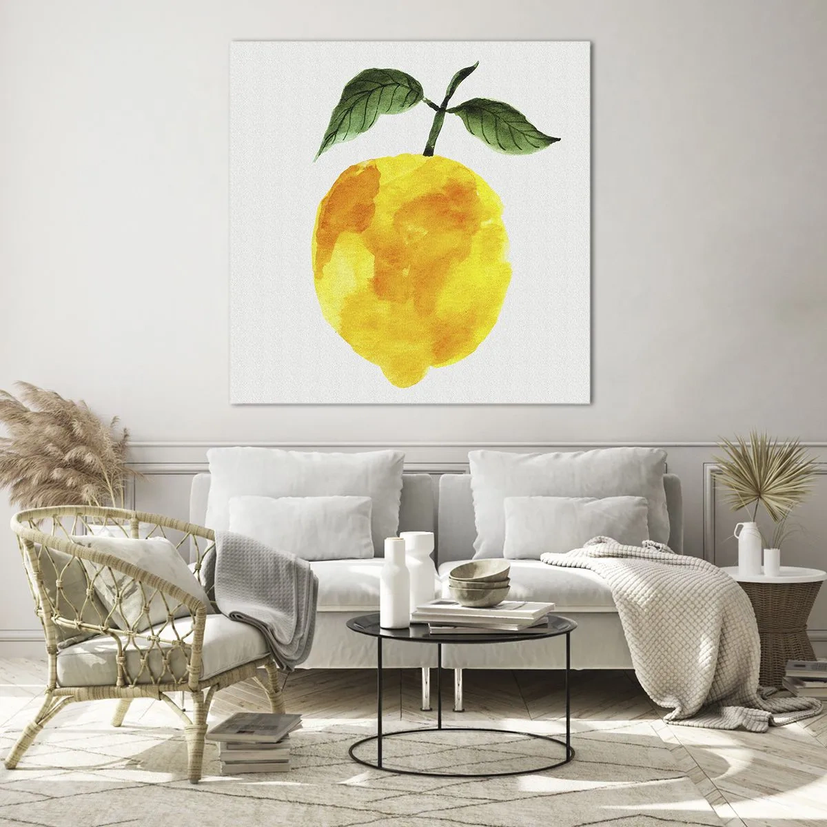 Impression sur verre - Image sur verre - Comment reconnaitre le goût du soleil - 40x40 cm
