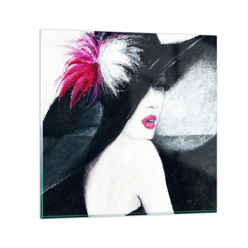 Impression sur verre - Image sur verre - Toujours un secret - 40x40 cm