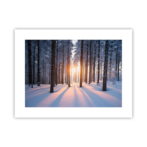 Affiche - Poster - Clairement en noir et blanc - 40x30 cm