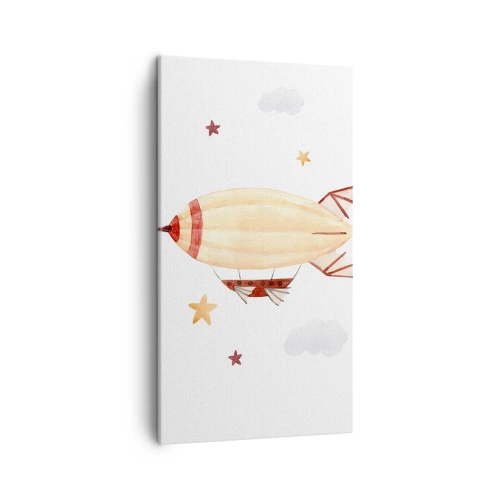 Impression sur toile - Image sur toile - Dirigeable - 45x80 cm