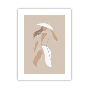 Affiche - Poster - Lea mode est un jeu - 30x40 cm