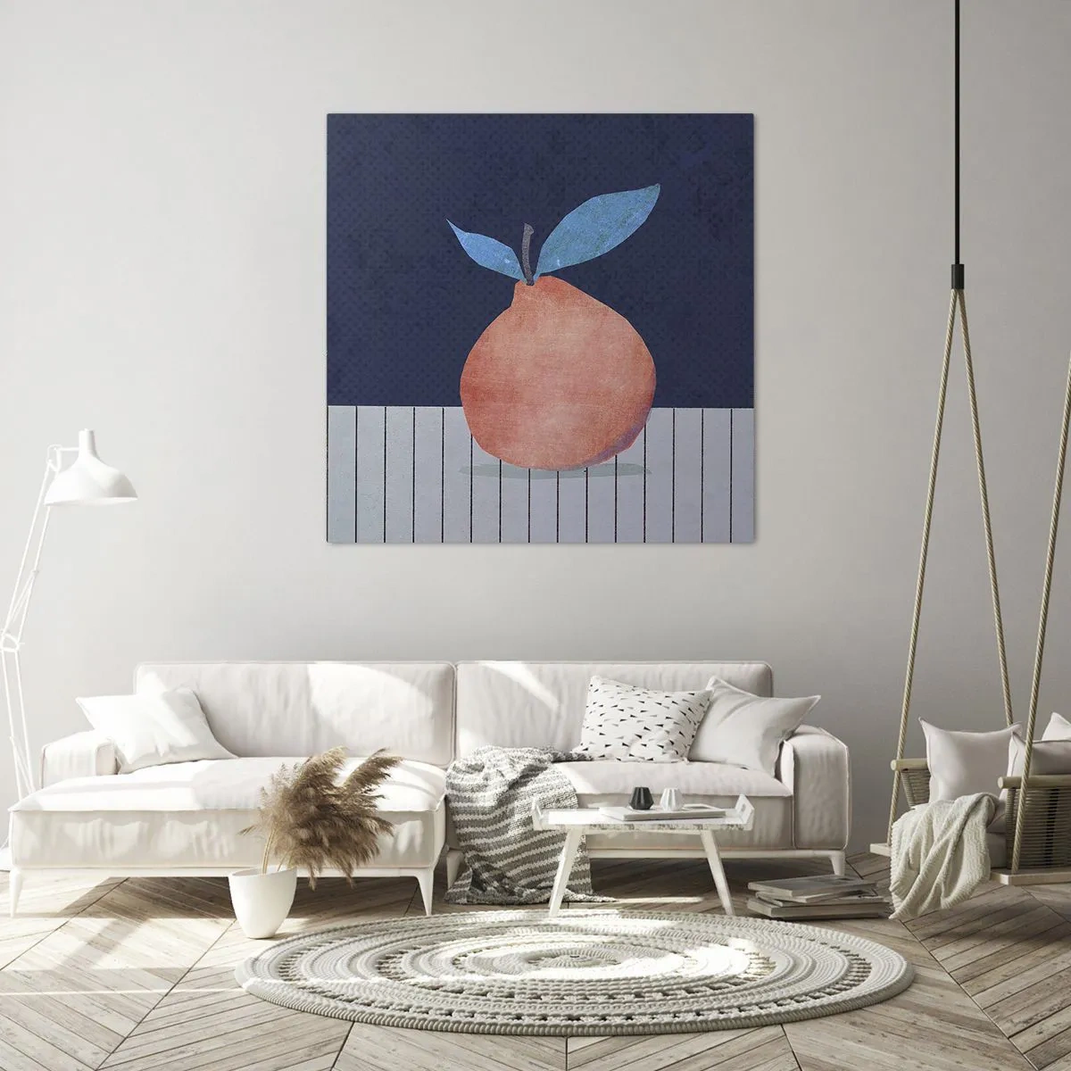 Impression sur toile - Image sur toile - Convexité et plan - 40x40 cm