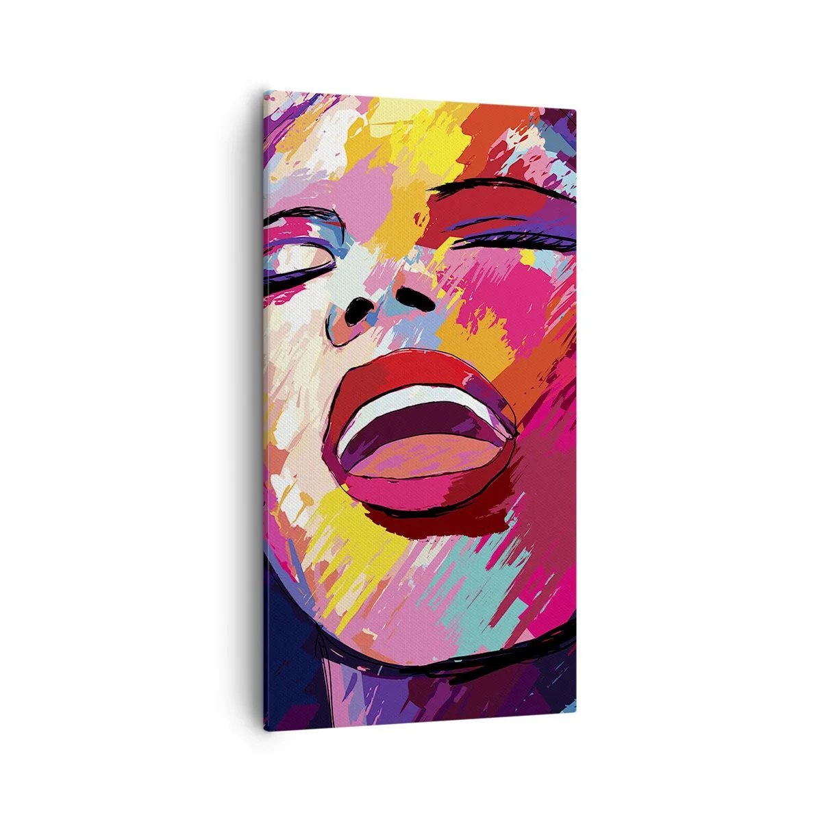 Impression sur toile - Image sur toile - Chante toute ma vie - 55x100 cm