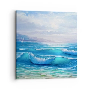 Impression sur toile - Image sur toile - Il apporte un soulagement - 70x70 cm