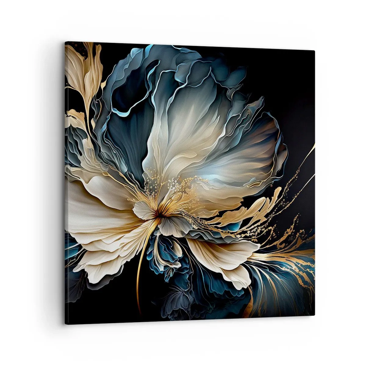 Impression sur toile - Image sur toile - Fleur de fougère de conte de fées - 50x50 cm