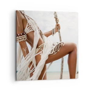 Impression sur toile - Image sur toile - Prêtresse du soleil - 60x60 cm