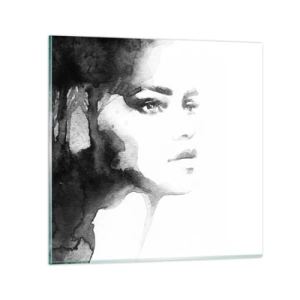 Impression sur verre - Image sur verre - Fait de mystère et de brouillard - 30x30 cm