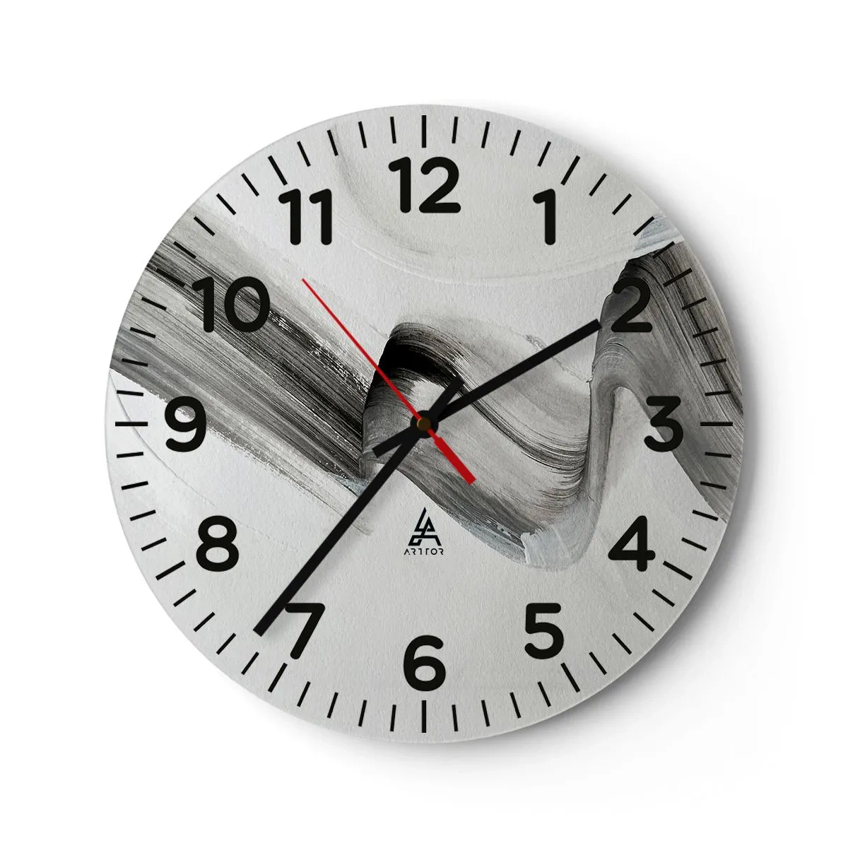 Horloge murale - Pendule murale - Mine de rien pour s'amuser - 40x40 cm