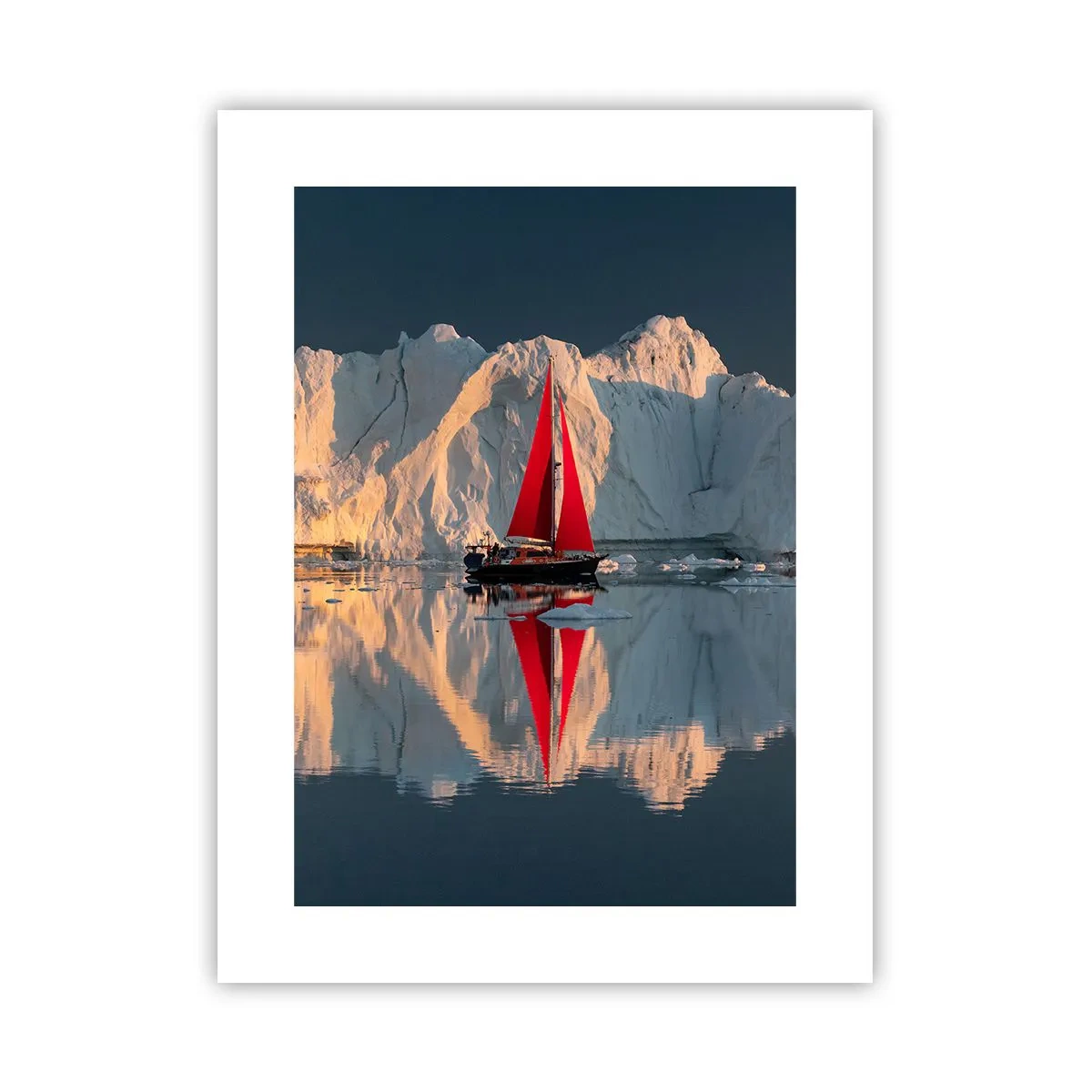 Affiche - Poster - Aux limites du monde - 30x40 cm