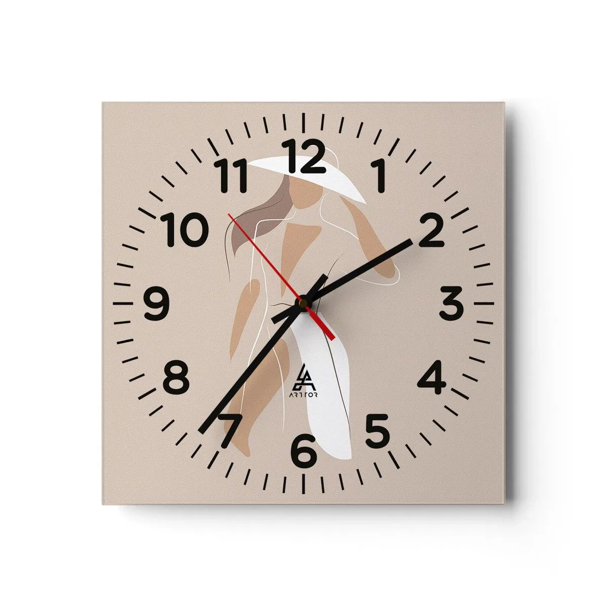 Horloge murale - Pendule murale - Lea mode est un jeu - 30x30 cm