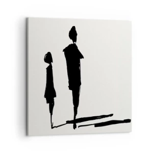 Impression sur toile - Image sur toile - Êtes-vous sûr qu'ils sont ensemble ? - 50x50 cm