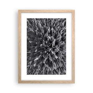 Affiche dans un chêne clair - Poster - Ça ne peut pas être plus dur que ça - 30x40 cm