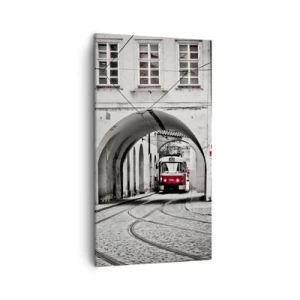 Impression sur toile - Image sur toile - Dans le labyrinthe de la ville - 45x80 cm
