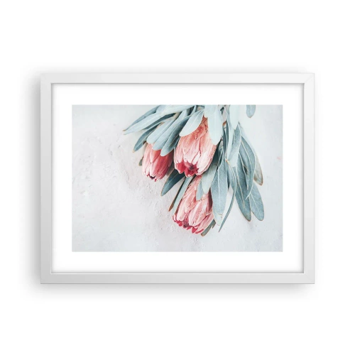 Affiche dans un cadre blanc - Poster - Honte de leur propre beauté - 40x30 cm